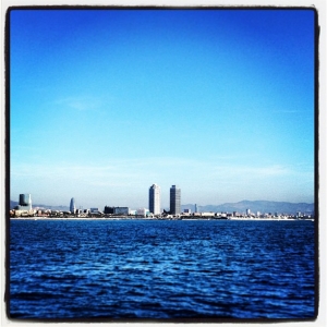 My wonderful city from the sea